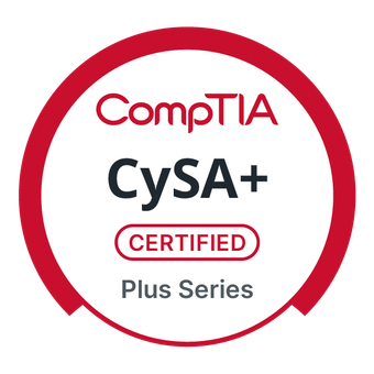 CompTIA CySA+ badge