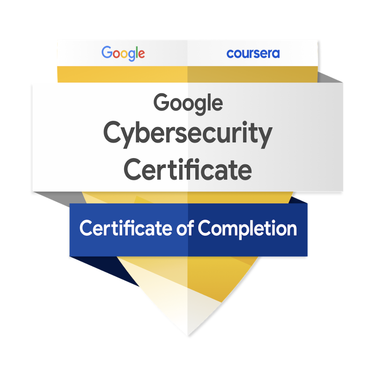 Google Cybersecurity Professional badge
